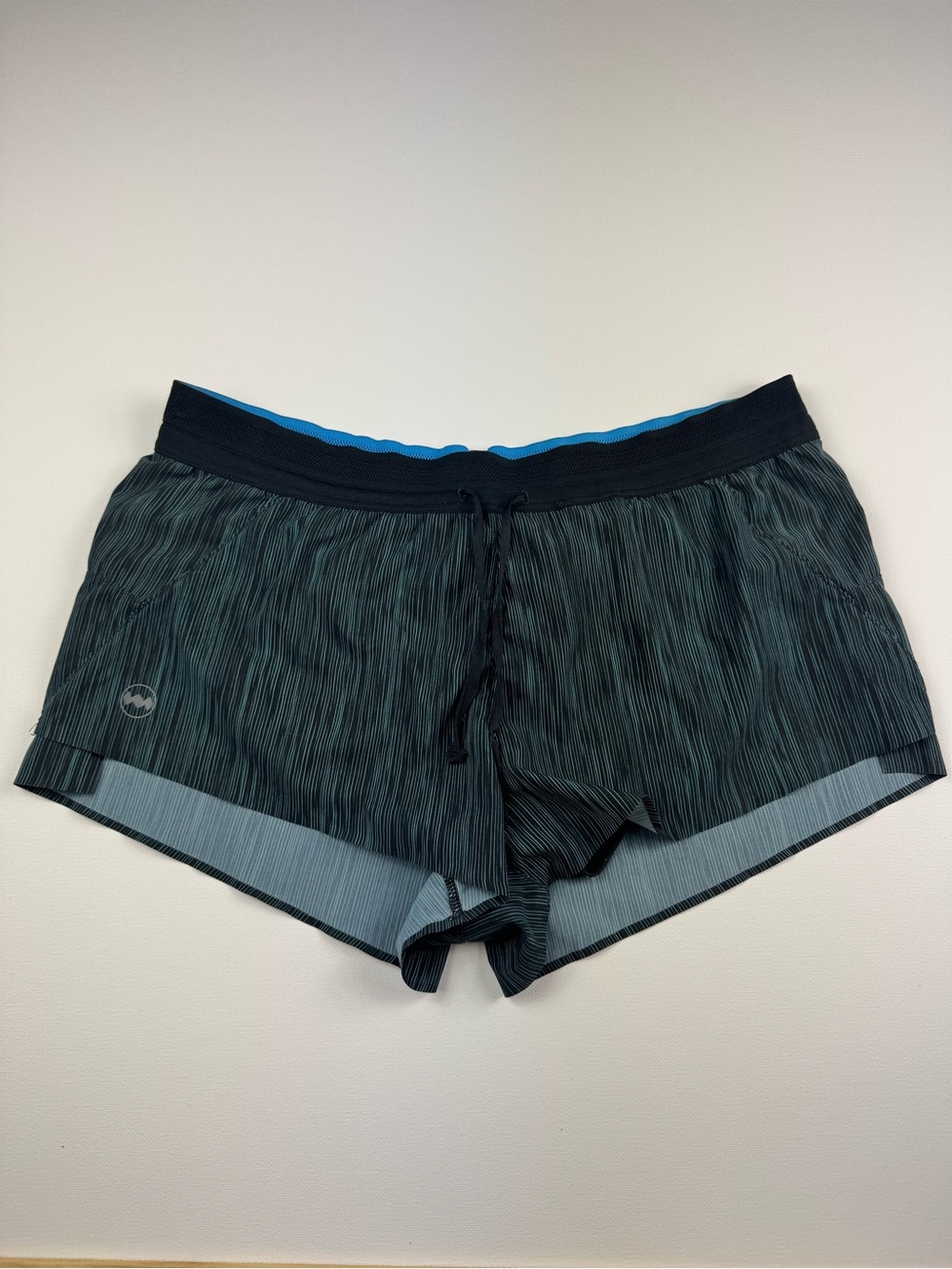 Janji Women’s AFO Running Shorts Lined Black Brief Split Hem Lightweight Size L
